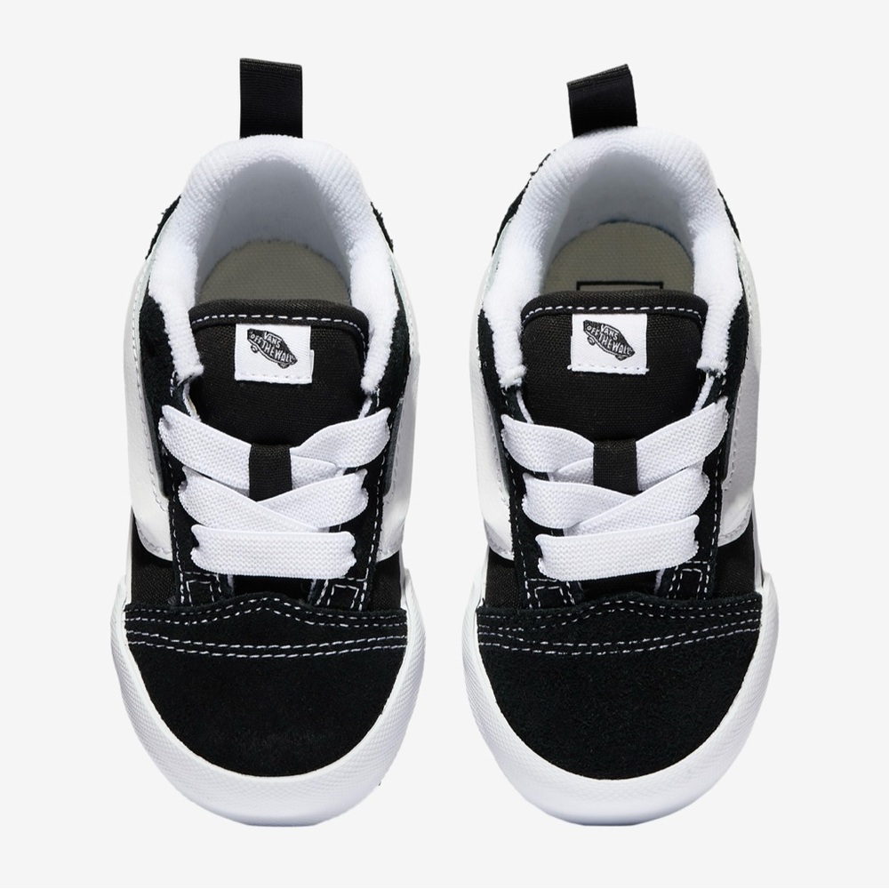 Vans Kids Black and White Sneakers